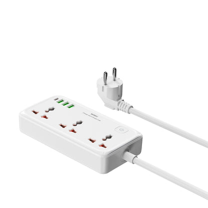Wiwu Wi-S005 GaN Tech Power Strip Çoklu Priz 30W Beyaz