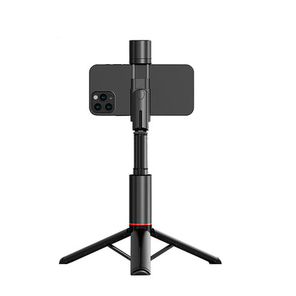 Wiwu Wi-SE003 Sharp Film Serisi Çok Fonksiyonlu Işıklı Sabitleyici Canlı Yayın Tripod Selfie Çubuğu Siyah