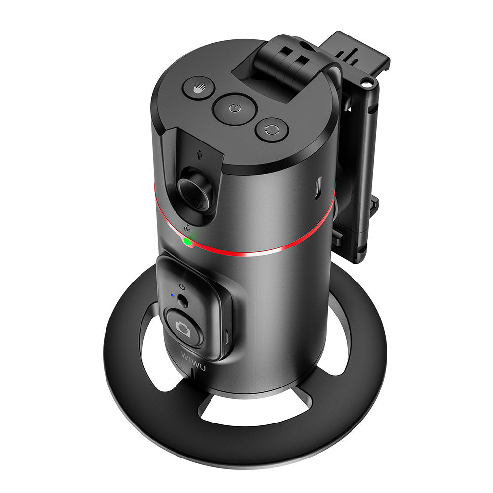 Wiwu Wi-SE008 Canlı Yayın 360 Derece Dönebilen Akıllı Yüz Tanıma Takip Standı Siyah