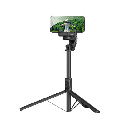 Wiwu Wi-SE009 Çok Fonksiyonlu Sabitleyici Ayrılabilir Tripod Selfie Çubuğu Siyah