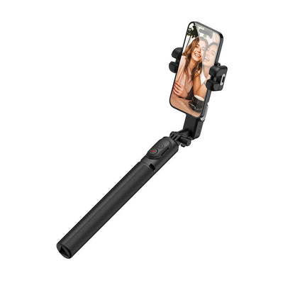 Wiwu Wi-SE009 Çok Fonksiyonlu Sabitleyici Ayrılabilir Tripod Selfie Çubuğu Siyah