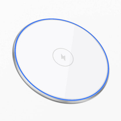 Wiwu Wi-W012 Quantus 15W Hızlı Şarj Özellikli Masaüstü Wireless Şarj Aleti Beyaz