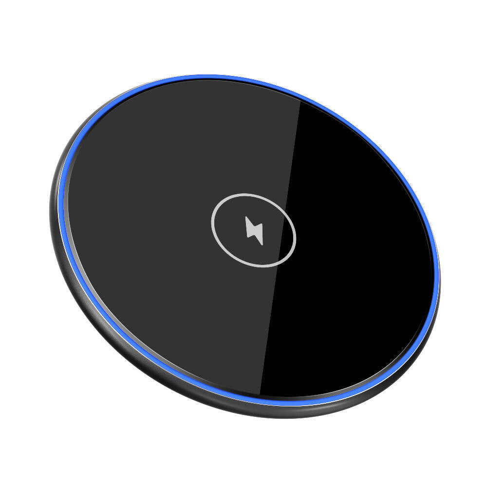 Wiwu Wi-W012 Quantus 15W Hızlı Şarj Özellikli Masaüstü Wireless Şarj Aleti Siyah