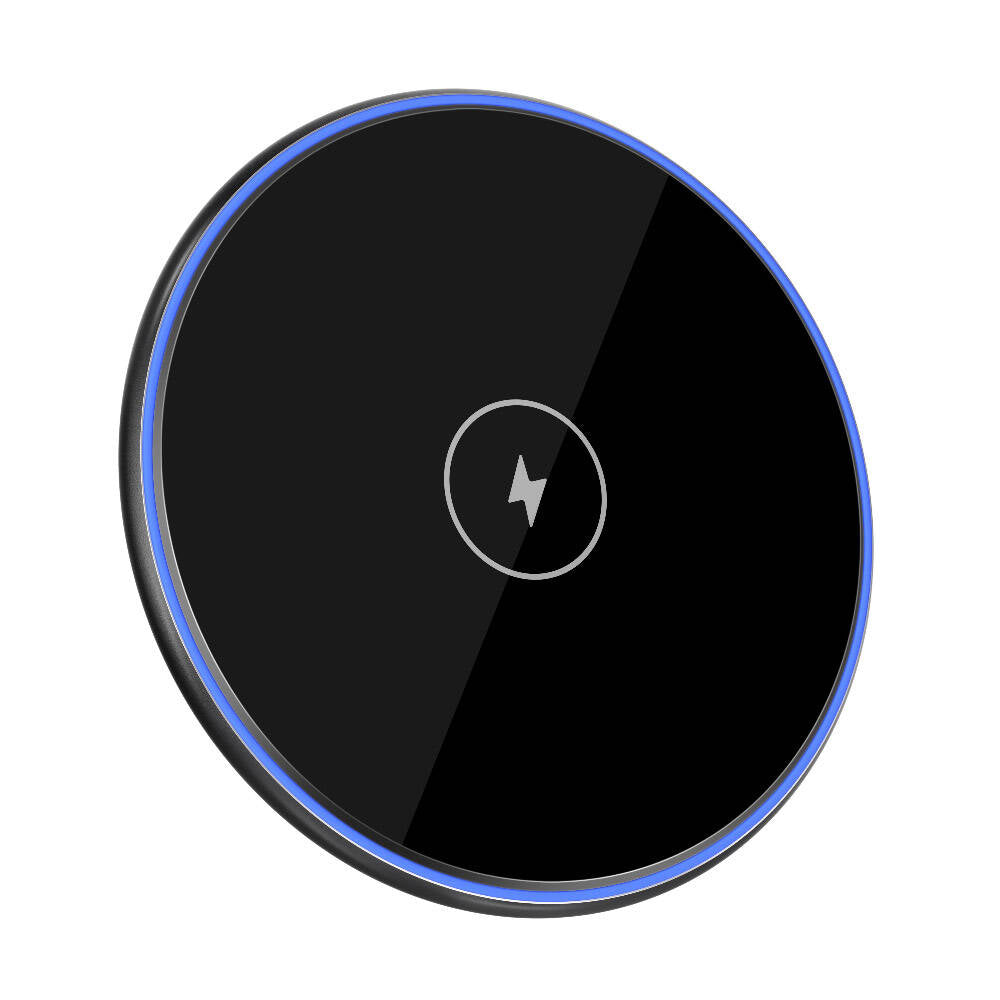 Wiwu Wi-W012 Quantus 15W Hızlı Şarj Özellikli Masaüstü Wireless Şarj Aleti Siyah