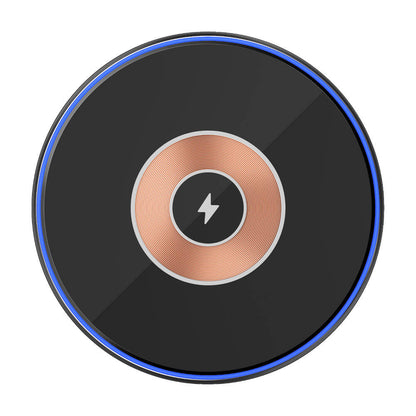 Wiwu Wi-W013 Quantus 15W Hızlı Şarj Özellikli Masaüstü Wireless Şarj Aleti Siyah