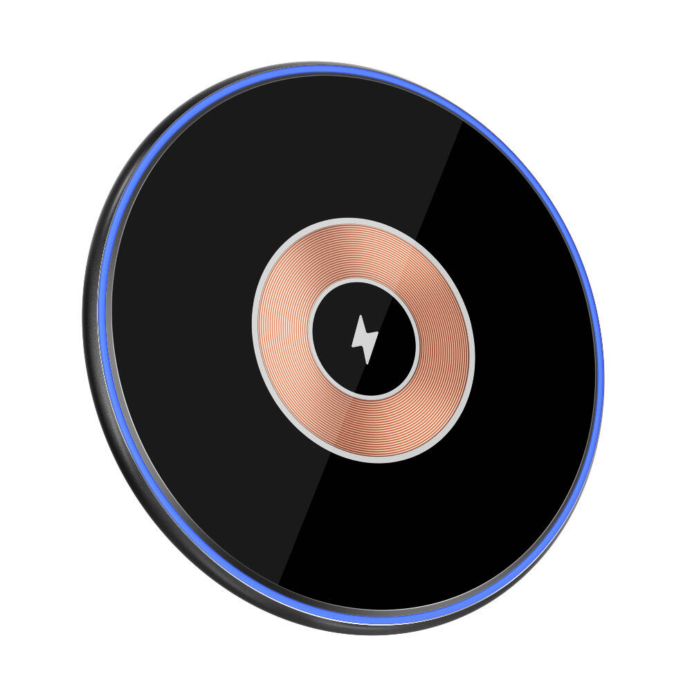 Wiwu Wi-W013 Quantus 15W Hızlı Şarj Özellikli Masaüstü Wireless Şarj Aleti Siyah