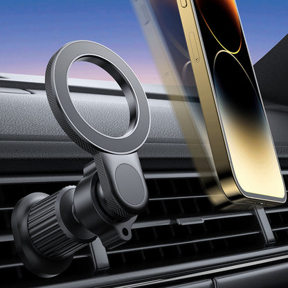 Wiwu Wi-W051 Havalandırma Tasarım Magnetic Araç Telefon Tutucu Siyah