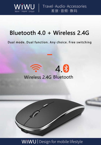 Wiwu Wimice Dual WM101 Mouse Siyah