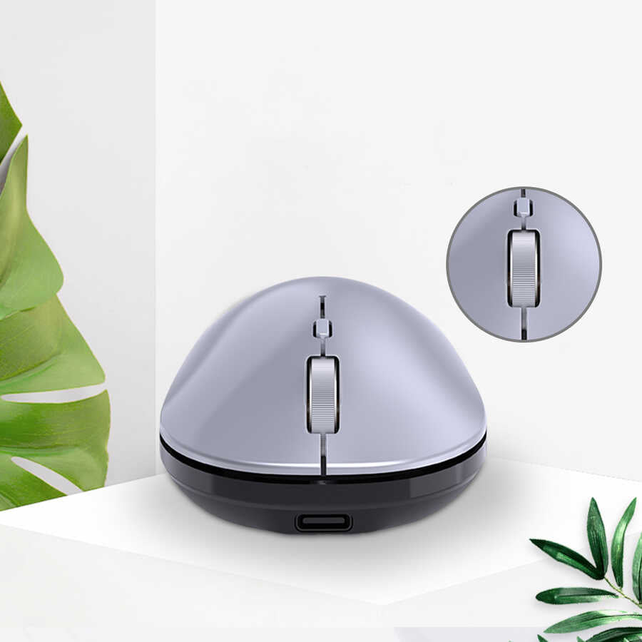 Wiwu WM104 Wimice Lite Dual Magic Mouse Gri