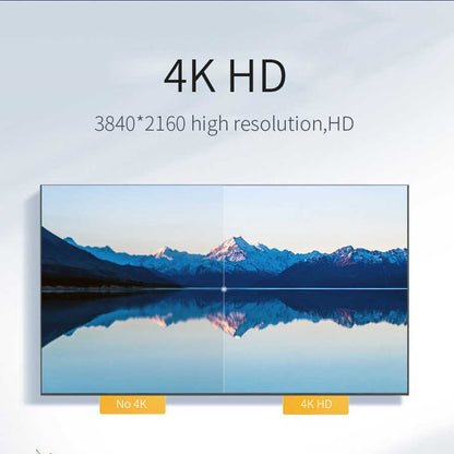 Wiwu X10 Type-C to HDMI Kablo Gri