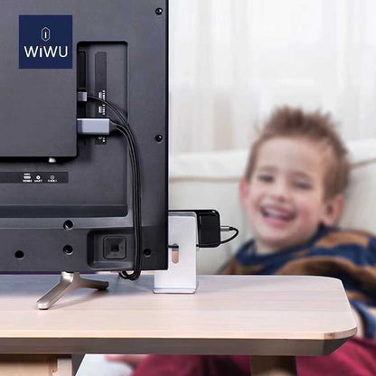 Wiwu X7L Lightning to HDMI Kablo Gri