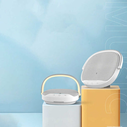 Wiwu Y1 Gece Lambalı Ve Kablosuz Şarj Standlı Bluetooth Speaker Hoparlör Gri