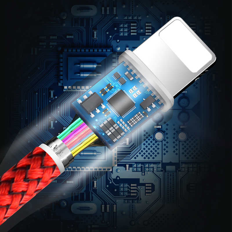 Wiwu YZ100 Dual Lightning + Micro Usb Kablo Siyah