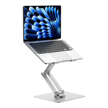 Wiwu ZM-S801 Dönebilen Katlanabilir Ayarlanabilir Laptop Standı Gümüş