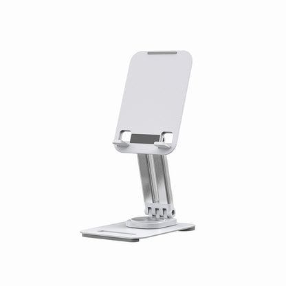 Wiwu ZM010 Taşınabilir Katlanabilir 360 Dönebilen Metal Telefon ve Tablet Standı Beyaz