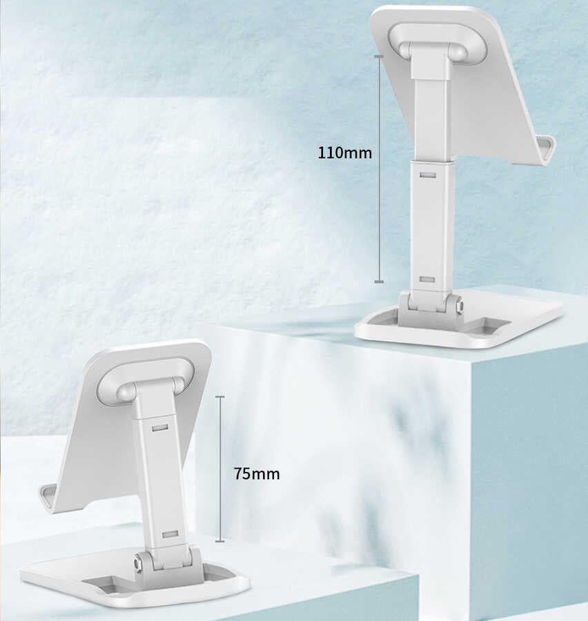 Wiwu ZM102 Tablet - Telefon Standı Beyaz