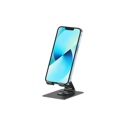 Wiwu ZM106 Taşınabilir Katlanabilir 360 Dönebilen Metal Telefon ve Tablet Standı Siyah