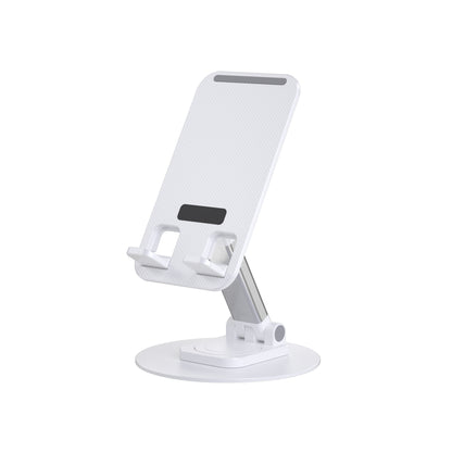 Wiwu ZM109 Taşınabilir Katlanabilir 360 Dönebilen Metal Telefon ve Tablet Standı Beyaz