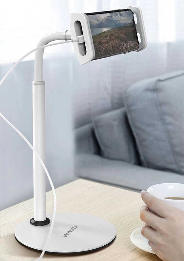 Wiwu ZM300 Giraffe Tablet - Telefon Standı Beyaz