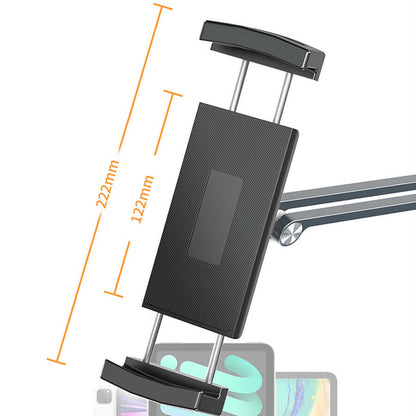 Wiwu ZM310 Ayarlanabilir Oynar Başlıklı Masa Tablet ve Telefon Tutucu Gri