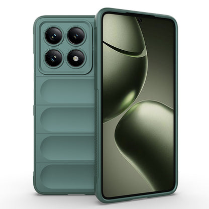 Xiaomi 14T Kılıf Esnek TPU Oyuklu Arka Yüzey Tasarımlı Zore Etnik Silikon Kapak