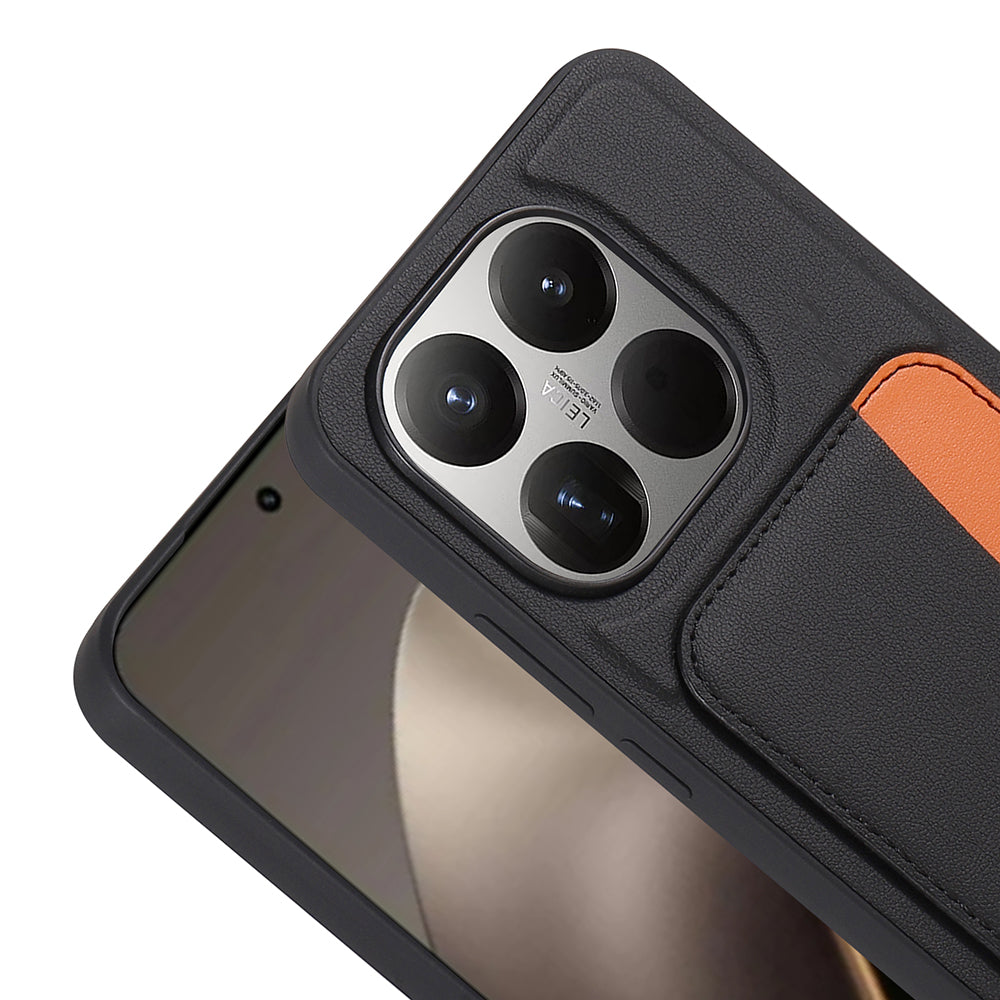 Xiaomi 15T Kılıf Kartlıklı Zore X-Kart Silikon Kapak Lacivert