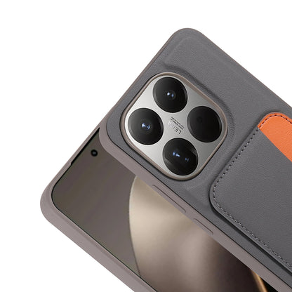 Xiaomi 15T Kılıf Kartlıklı Zore X-Kart Silikon Kapak Lacivert