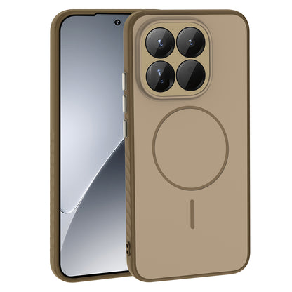 Xiaomi 15T Kılıf M-safe Şarj Özellikli Zore Tea Kapak