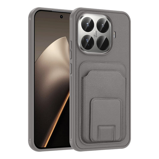 Xiaomi 15T Pro Kılıf Kartlıklı TPU Zore Bikart Kapak
