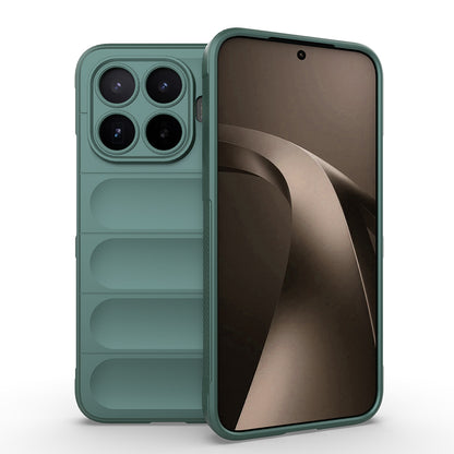 Xiaomi 17T Pro Kılıf Esnek TPU Oyuklu Arka Yüzey Tasarımlı Zore Etnik Silikon Kapak