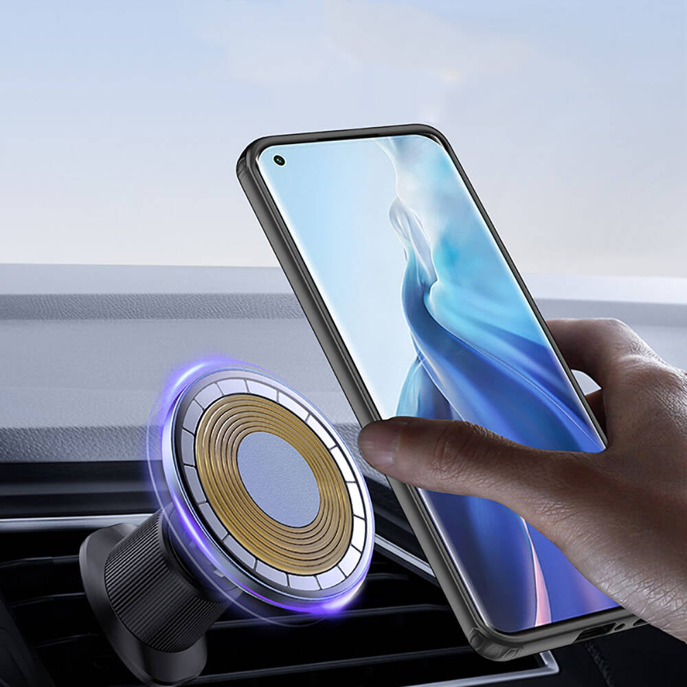 Xiaomi Mi 13 Kılıf Aramid Karbon Fiber M-safe Özellikli Wlons Radison Kapak Siyah