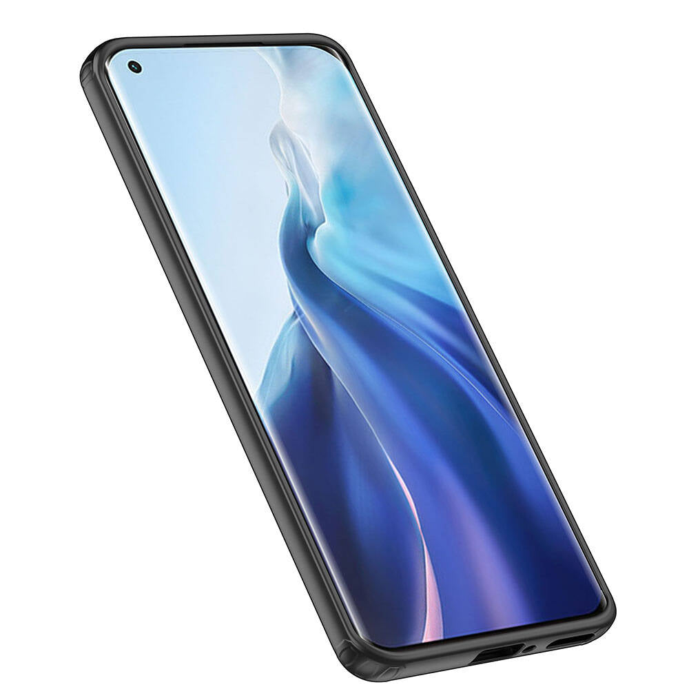 Xiaomi Mi 13 Pro Kılıf Aramid Karbon Fiber M-safe Özellikli Wlons Radison Kapak Siyah