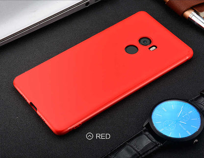 Xiaomi Mi Mix 2 Kılıf Zore İmax Silikon Kamera Korumalı