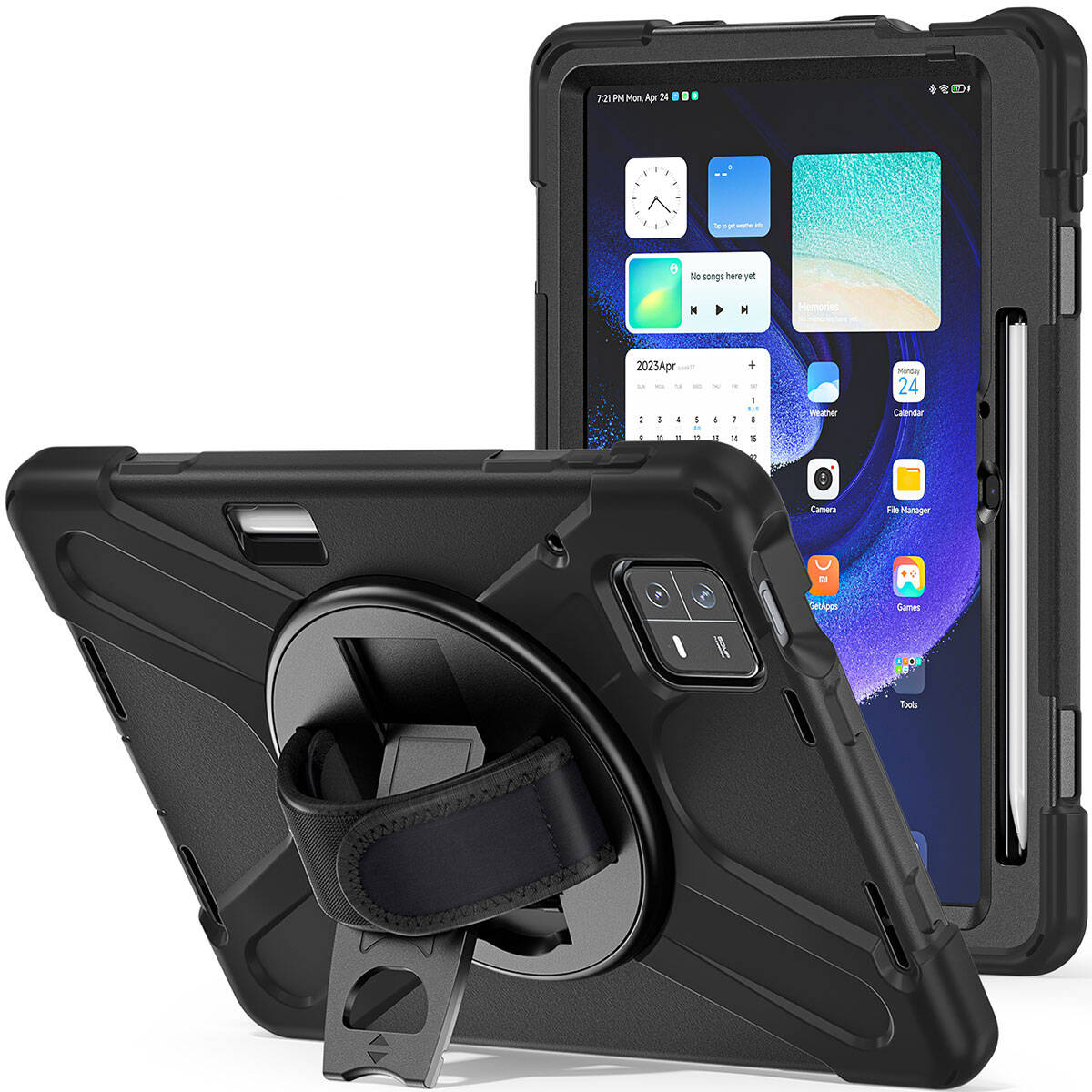 Xiaomi Pad 6 Zore Defender Tablet Silikon Siyah