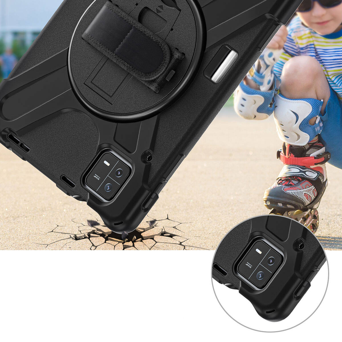 Xiaomi Pad 6 Zore Defender Tablet Silikon Siyah