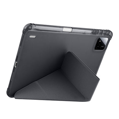 Xiaomi Pad 7 Kılıf Zore Tri Folding Kalem Bölmeli Standlı Kılıf Lila