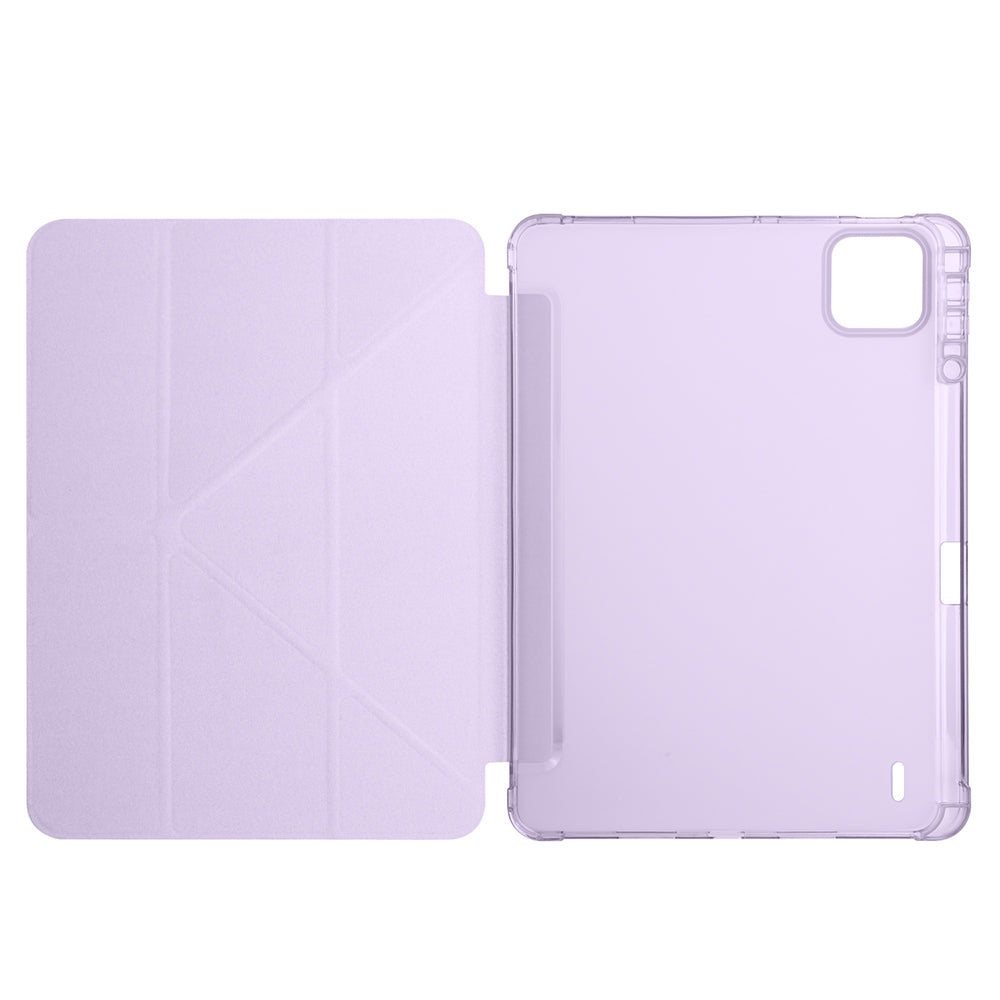 Xiaomi Pad 7 Pro Kılıf Zore Tri Folding Kalem Bölmeli Standlı Kılıf Siyah