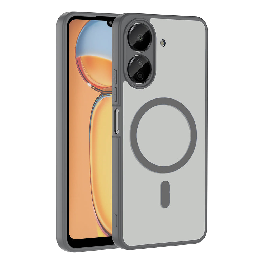 Xiaomi Poco C65 Kılıf M-safe Şarj Özellikli Zore Babet Kapak