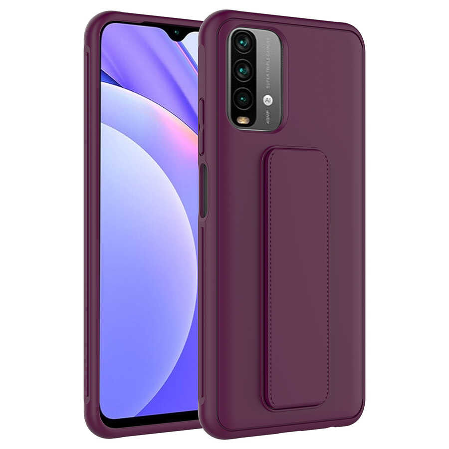 Xiaomi Poco M5S Kılıf Zore Qstand Kapak