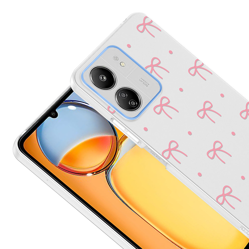 Xiaomi Redmi 13C Kılıf Kamera Korumalı Desenli Zore Klip Kapak