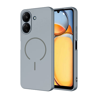 Xiaomi Redmi 13C Kılıf M-safe Şarj Özellikli Zore Meta Kapak