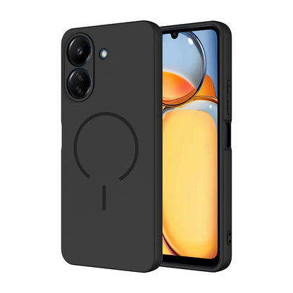 Xiaomi Redmi 13C Kılıf M-safe Şarj Özellikli Zore Meta Kapak