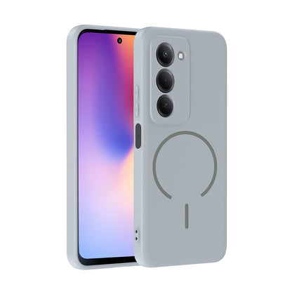 Xiaomi Redmi 15 Kılıf M-safe Şarj Özellikli Zore Meta Kapak