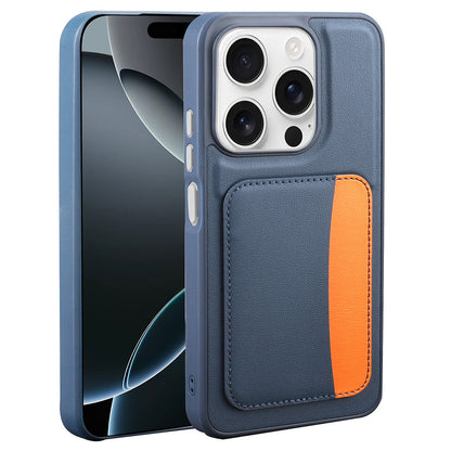 Xiaomi Redmi 15C Kılıf Kartlıklı Zore X-Kart Silikon Kapak Kahverengi