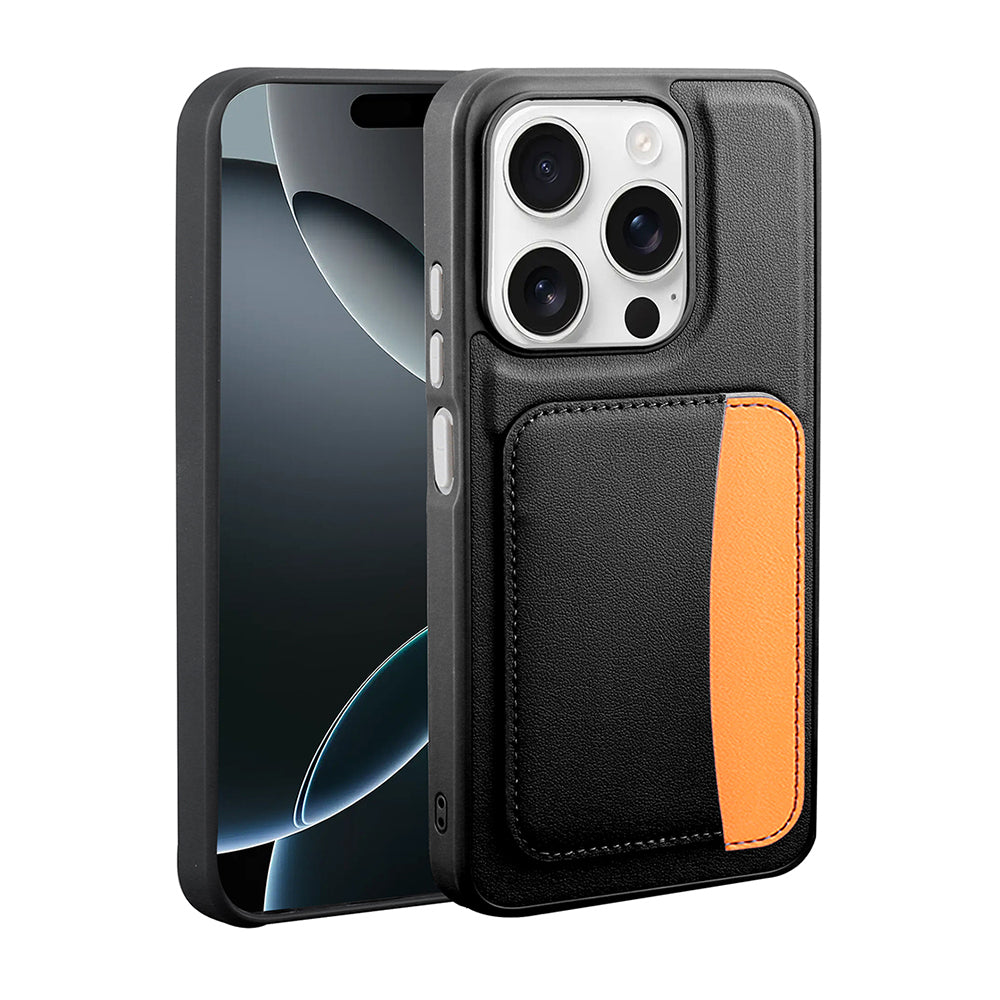 Xiaomi Redmi 15C Kılıf Kartlıklı Zore X-Kart Silikon Kapak Kahverengi