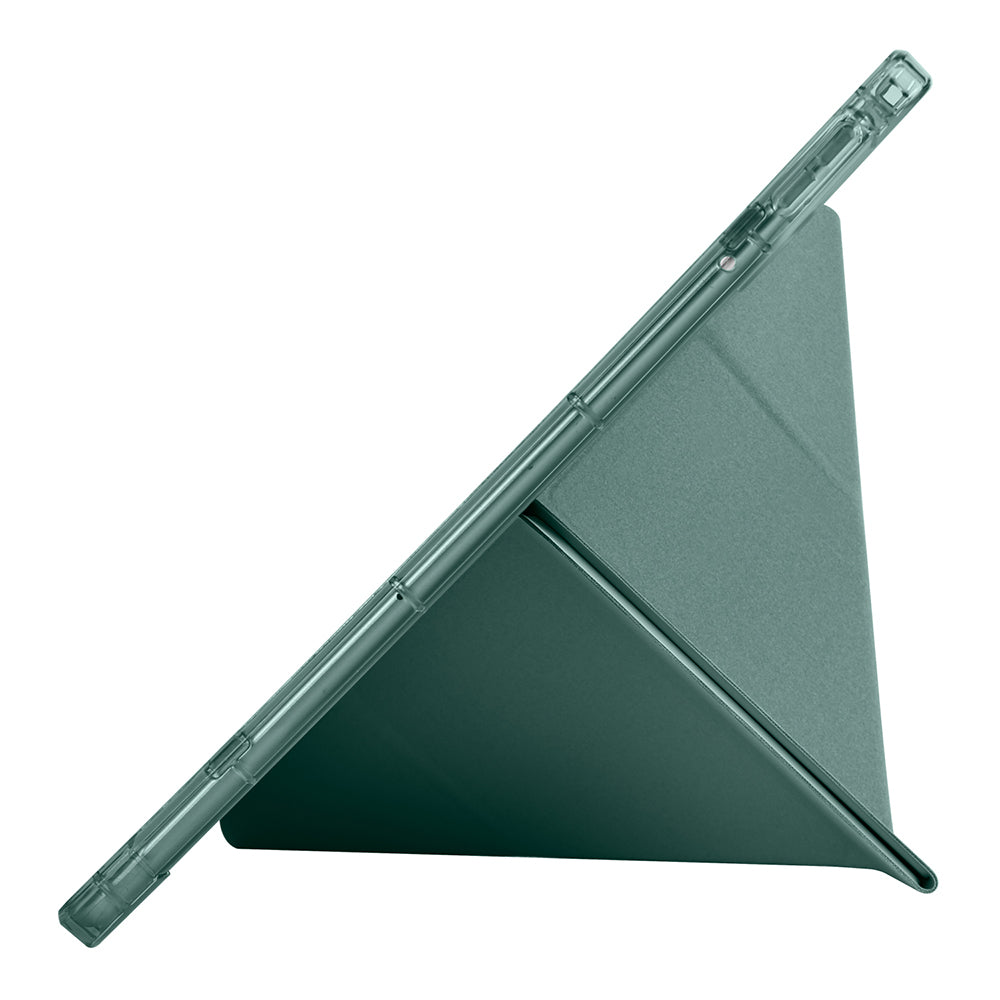 Xiaomi Redmi K Pad Kılıf Zore Tri Folding Kalem Bölmeli Standlı Kılıf Siyah