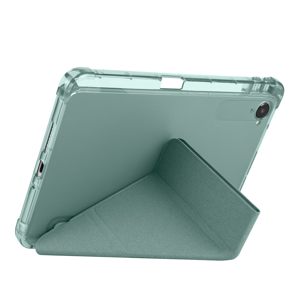 Xiaomi Redmi K Pad Kılıf Zore Tri Folding Kalem Bölmeli Standlı Kılıf Lacivert