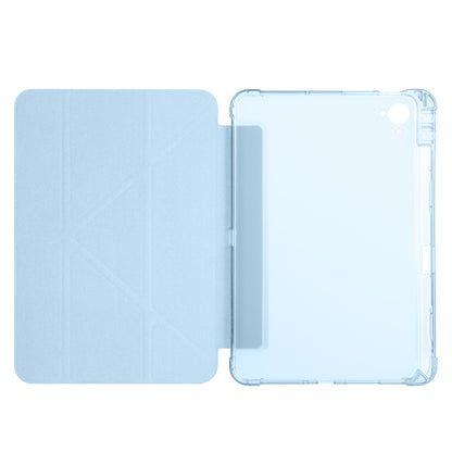 Xiaomi Redmi K Pad Kılıf Zore Tri Folding Kalem Bölmeli Standlı Kılıf Lacivert