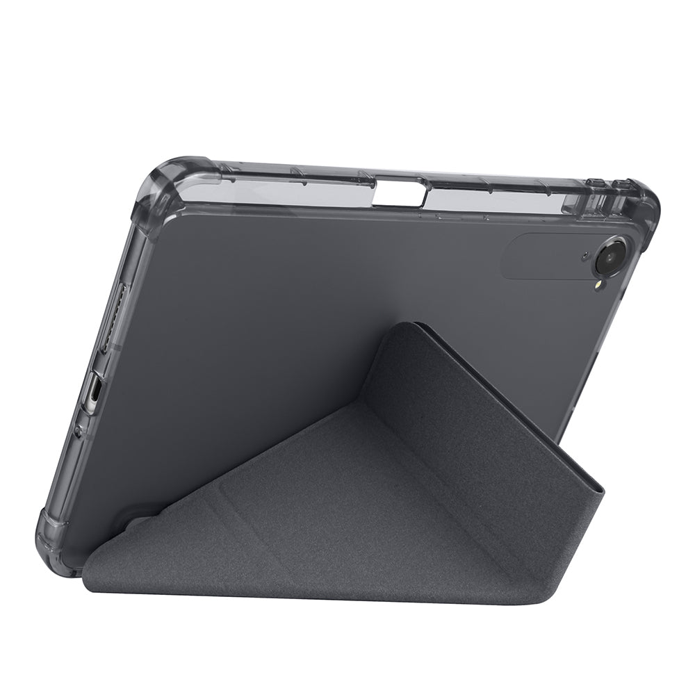 Xiaomi Redmi K Pad Kılıf Zore Tri Folding Kalem Bölmeli Standlı Kılıf Koyu Yeşil