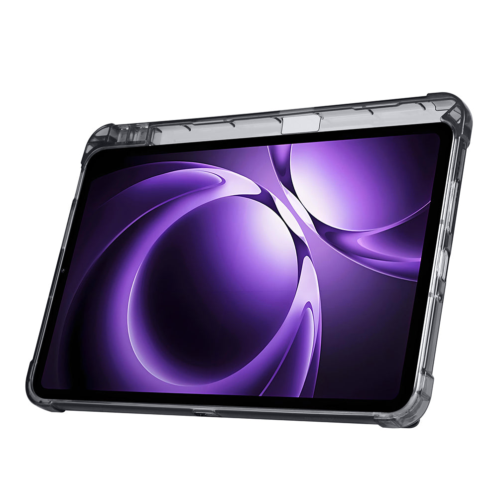 Xiaomi Redmi K Pad Kılıf Zore Tri Folding Kalem Bölmeli Standlı Kılıf Mavi